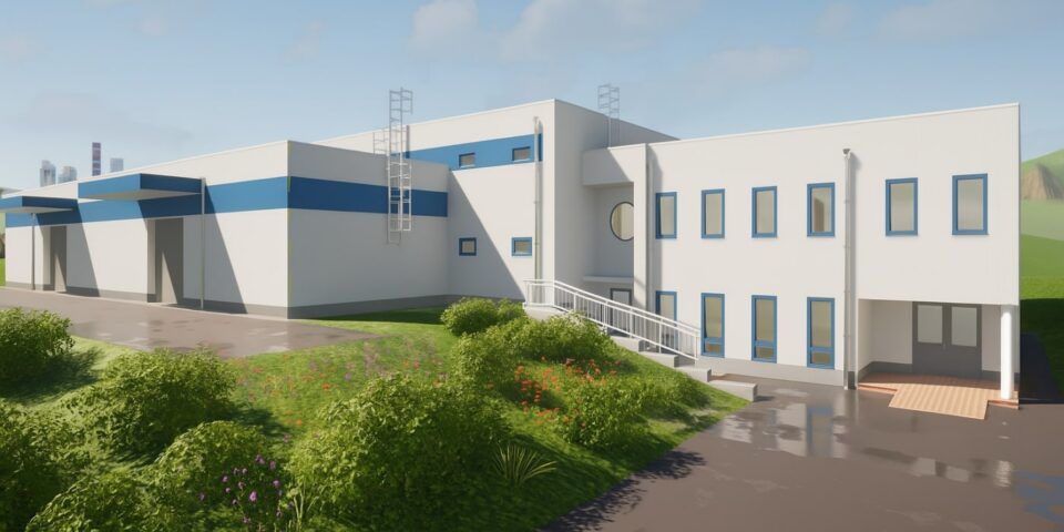 Pomáz ICO csarnok és irodaház